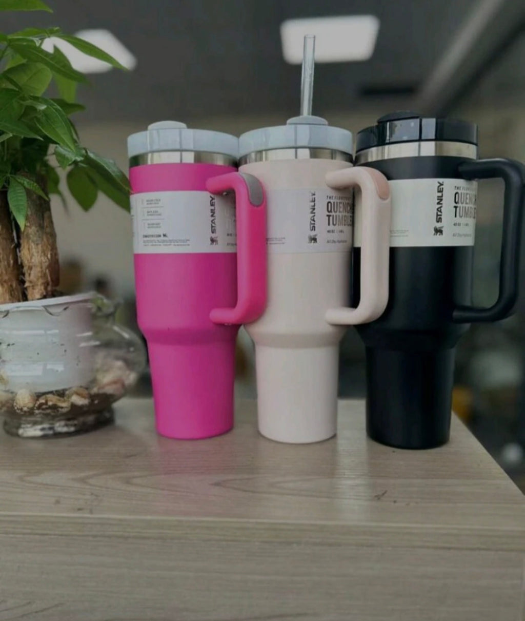 viral Stanley cups with box